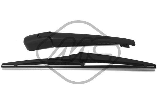 68010 Metalcaucho Brazo del limpiaparabrisas, luna trasera