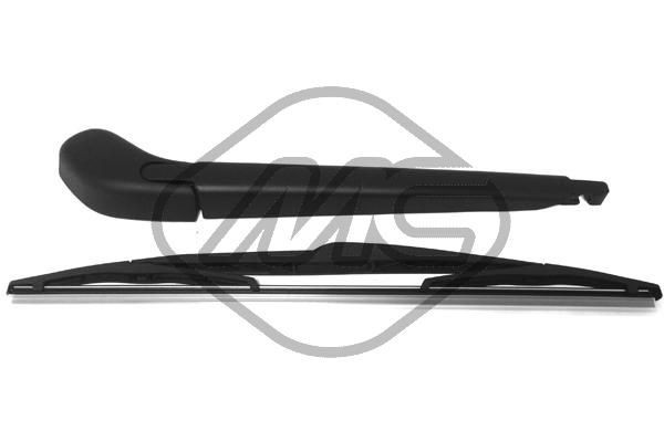 68017 Metalcaucho Brazo del limpiaparabrisas, luna trasera