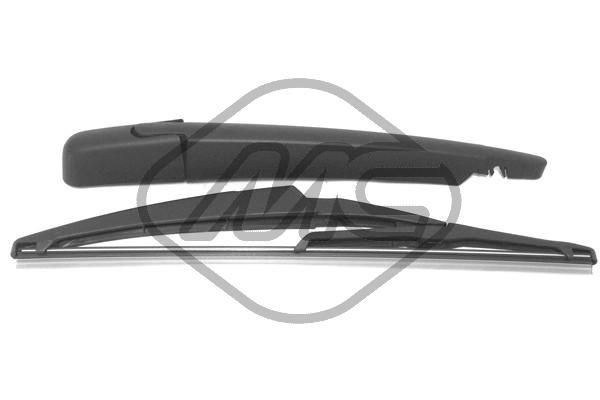 68037 Metalcaucho Brazo del limpiaparabrisas, luna trasera