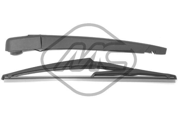 68049 Metalcaucho Brazo del limpiaparabrisas, luna trasera