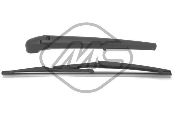 68052 Metalcaucho Brazo del limpiaparabrisas, luna trasera