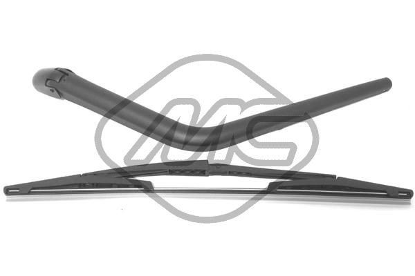 68055 Metalcaucho Brazo del limpiaparabrisas, luna trasera