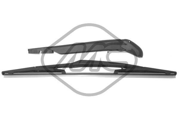 68061 Metalcaucho Brazo del limpiaparabrisas, luna trasera