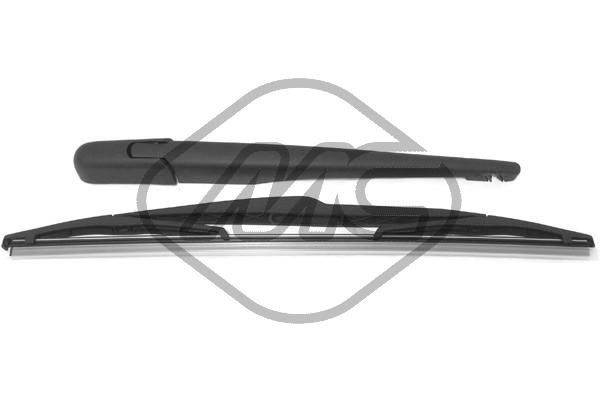 68078 Metalcaucho Brazo del limpiaparabrisas, luna trasera