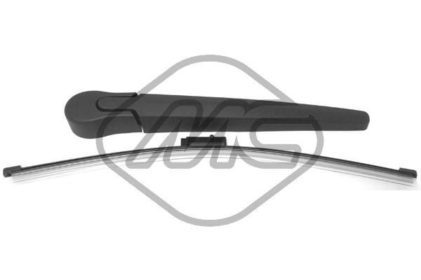 68081 Metalcaucho Brazo del limpiaparabrisas, luna trasera