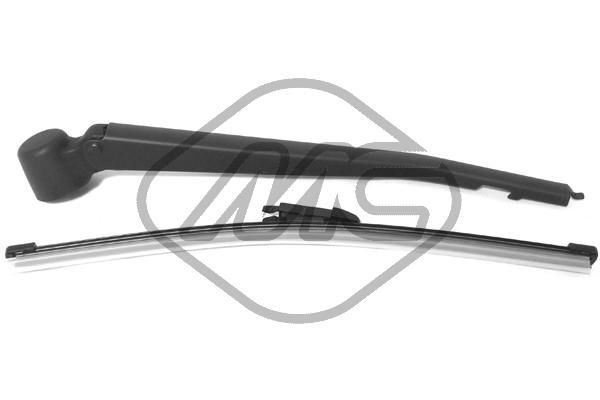 68082 Metalcaucho Brazo del limpiaparabrisas, luna trasera