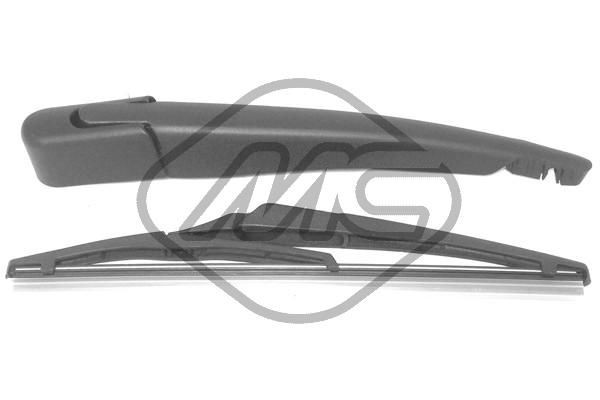 68083 Metalcaucho Brazo del limpiaparabrisas, luna trasera