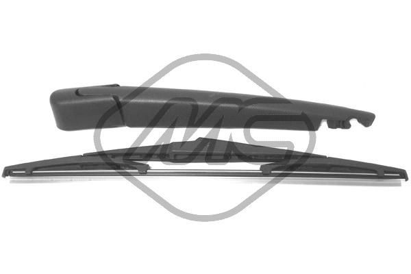 68087 Metalcaucho Brazo del limpiaparabrisas, luna trasera