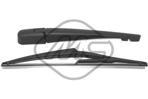68116 Metalcaucho Brazo del limpiaparabrisas, luna trasera