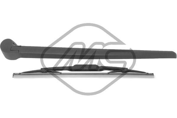 68122 Metalcaucho Brazo del limpiaparabrisas, luna trasera
