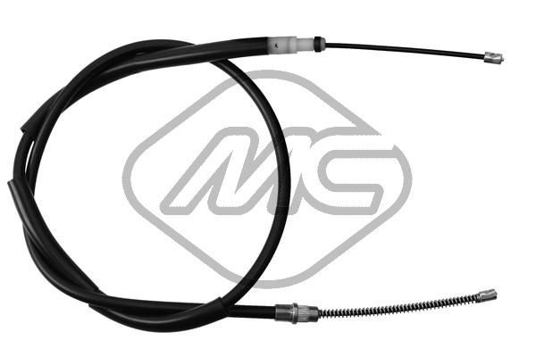 80044 Metalcaucho Cable de freno de mano trasero izquierdo