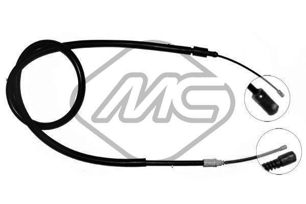107004 Beca Cables Cable de freno de mano trasero izquierdo