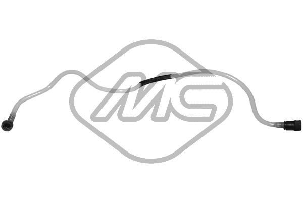 92029 Metalcaucho Tubo de retorno de combustible de la bomba de inyección al filtro