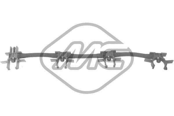 92070 Metalcaucho Tubo flexible, combustible de fuga 