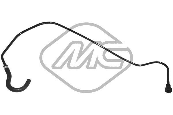 92080 Metalcaucho Manguera superior del depósito de expansión