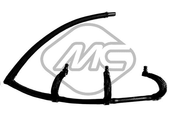 92112 Metalcaucho Tubo flexible, combustible de fuga 