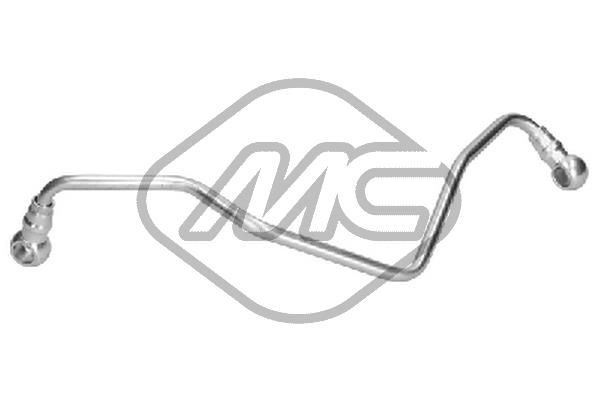 92172 Metalcaucho Tubo de suministro de aceite a la turbina