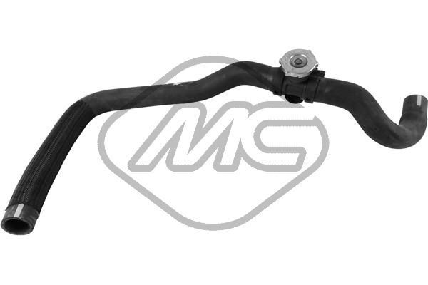 97177 Metalcaucho Manguera inferior del radiador