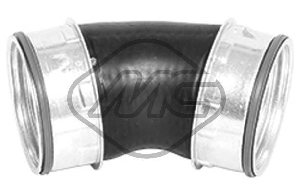 98755 Metalcaucho Manguera del intercooler