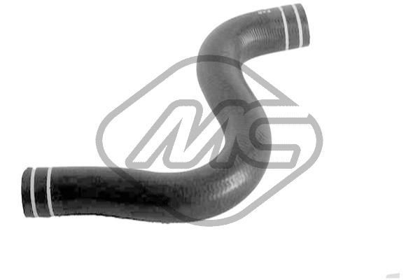 99221 Metalcaucho Manguera superior del radiador