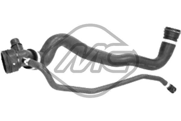 99644 Metalcaucho Manguera superior del radiador
