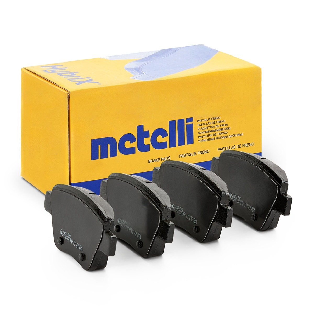 Pastillas de freno traseras 2208890 Metelli