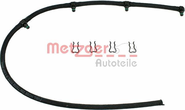 0840006 Metzger Tubo flexible, combustible de fuga 