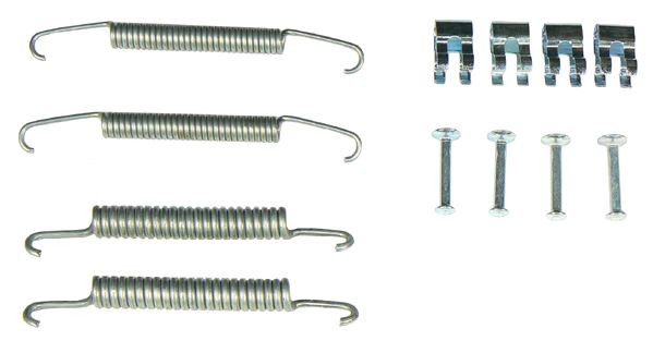 Kit de montaje de zapatas de freno traseras para Fiat Panda I 141A
