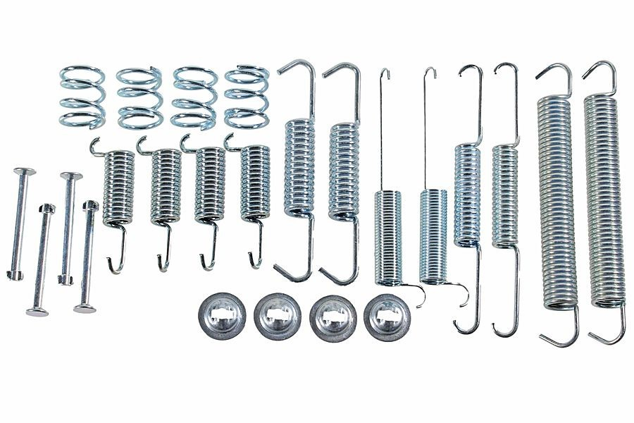 Kit de montaje de zapatas de freno traseras para Volkswagen Transporter T4 70E, 70L, 70M, 7DE, 7DL, 7DM