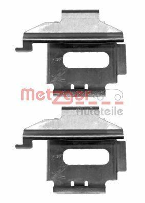 Juego de resortes de sujeción de pastillas de freno delanteras para Mercedes Sprinter I 4-t 904