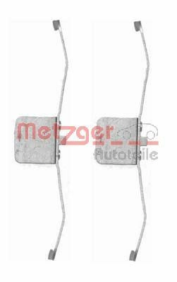 Juego de resortes de sujeción de pastillas de freno delanteras para Audi A4 B7 8EC