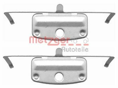 Juego de resortes de sujeción de pastillas de freno delanteras para BMW 7  E65, E66, E67