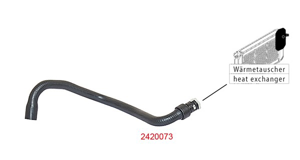 Manguera de calefacción, entrada Metzger 2420073 precio, desde 16,24 EUR