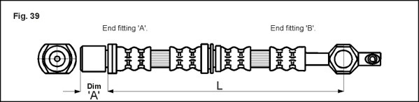 Latiguillos de freno delantero Toyota Celica hatchback (T16) (1985 - 1989) precio, desde 15,97 EUR