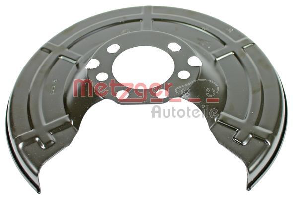 Protector de disco de freno trasero 6115019 Metzger
