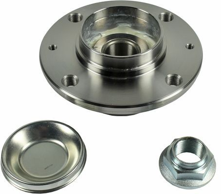  Cubo de rueda trasero Citroen C4 1