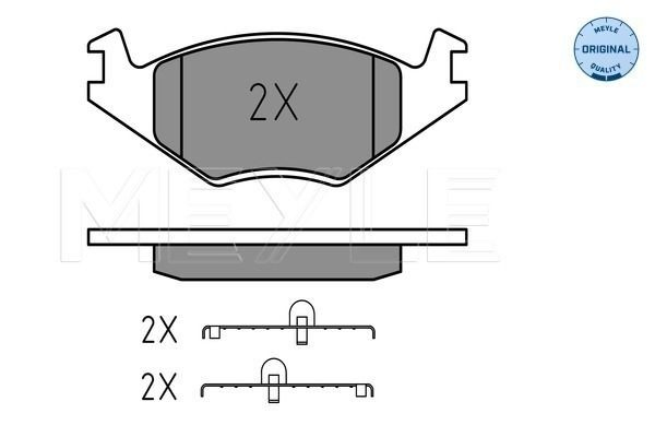 Pastillas freno delanteras Volkswagen Polo II hatchback (86C) (1981 - 1994) precio, desde 18,06 EUR