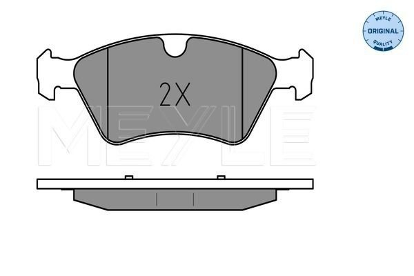 Pastillas freno delanteras Mercedes ML/GLE SUV (W164) (2005 - 2011) precio, desde 34,45 EUR