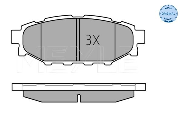 Pastillas traseras de freno Subaru Impreza III sedán (GR) (2007 - 2011) precio, desde 20,02 EUR