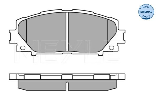 044650D150 Toyota Pastillas delanteras