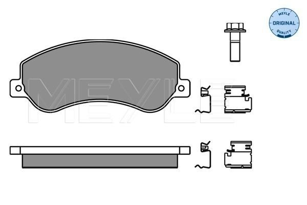 Pastillas de freno delanteras Ford Transit VI