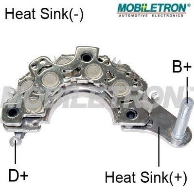 RK04 Mobiletron Puente de diodos, alternador