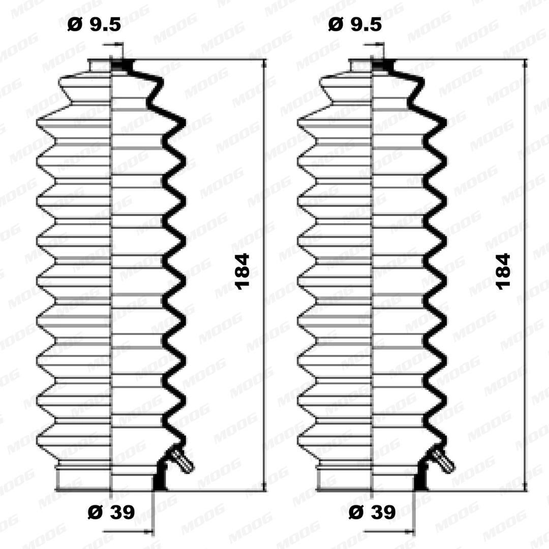  Fuelle dirección Honda Civic 4