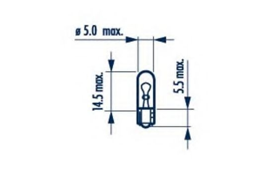 A0025443594 Mercedes Bombilla de cruce
