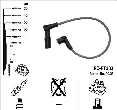 Comprar Cables de bujías Fiat Scudo COMBINATO 220P