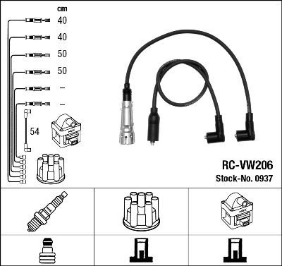 Cables de encendido Skoda Felicia II