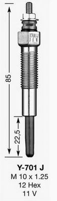 Bujías incandescentes NGK 1566 precio, desde 12,65 EUR