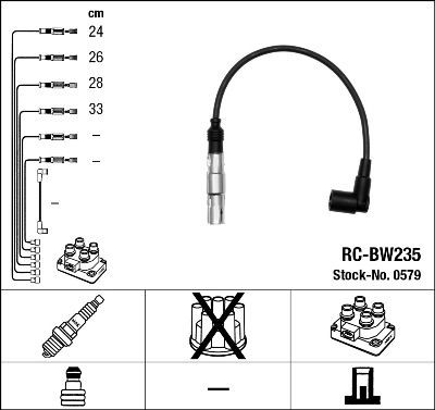 Juego de cables de bujias BMW 3 coupé (E46) (1999 - 2006) precio, desde 55,87 EUR