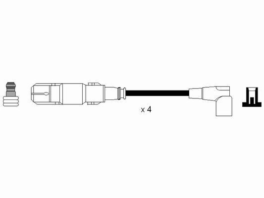 Comprar 7303 NGK Cable de bujía