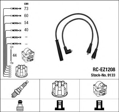 Juego de cables de bujias Mazda 626 III hatchback (GD) (1987 - 1992) precio, desde 30,95 EUR